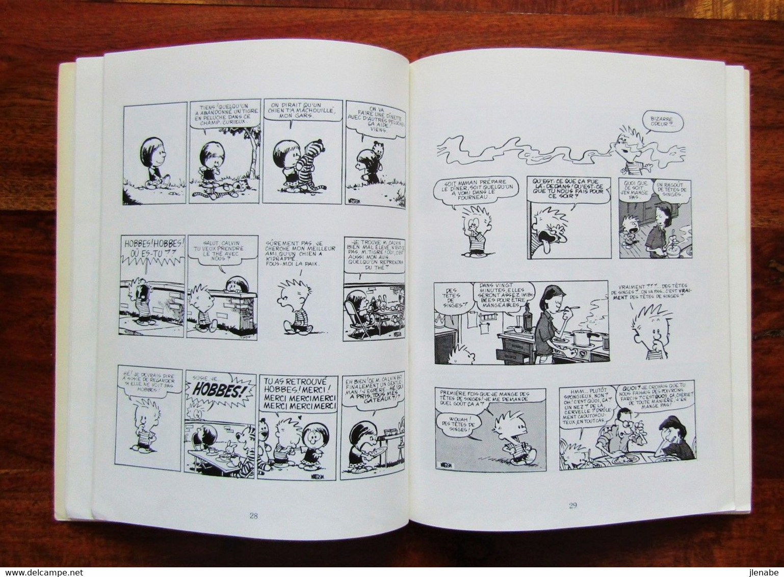 Calvin & Hobbes N° 10 " Tous Aux Abris " Par Bill Watterson EO 1995 - Calvin Et Hobbes