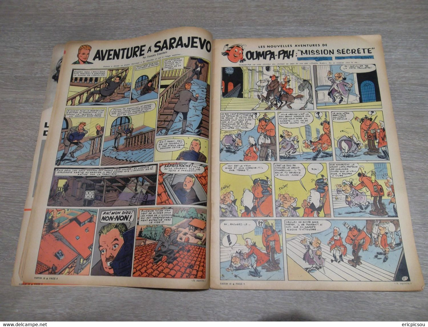 Tintin ( Magazine L'hebdomadaire ) 1960 N°18 ( 48 Pages ) - Tintin