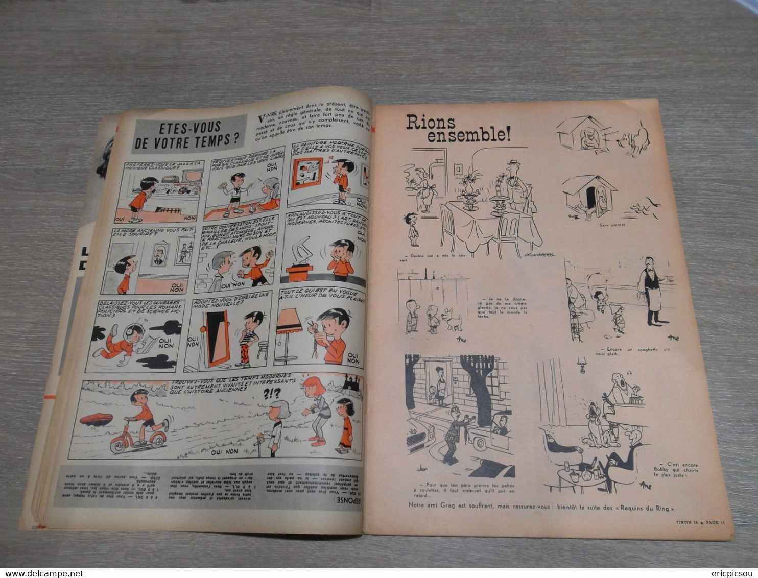 Tintin ( Magazine L'hebdomadaire ) 1960 N°18 ( 48 Pages ) - Tintin