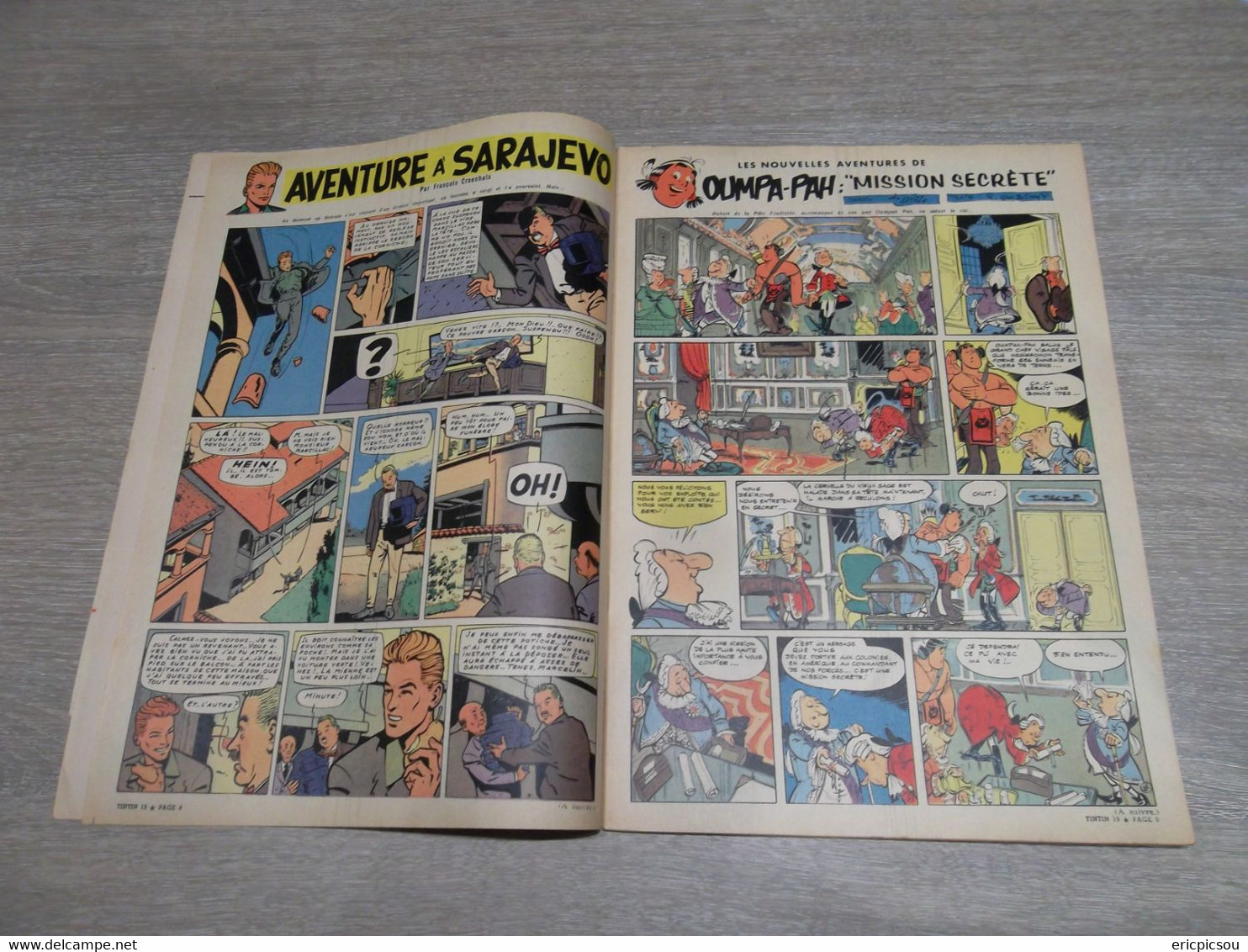 Tintin ( Magazine L'hebdomadaire ) 1960 N°19 ( 48 Pages ) - Tintin