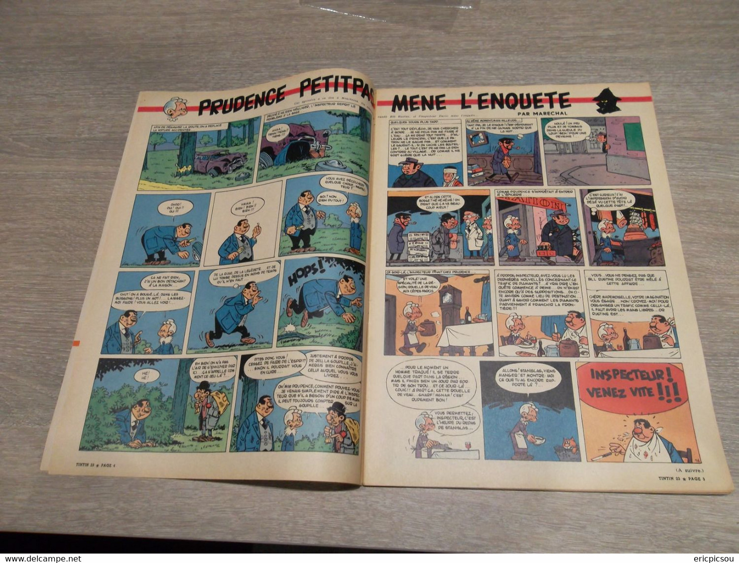 Tintin ( Magazine L'hebdomadaire ) 1960 N°23 ( 48 Pages ) - Tintin