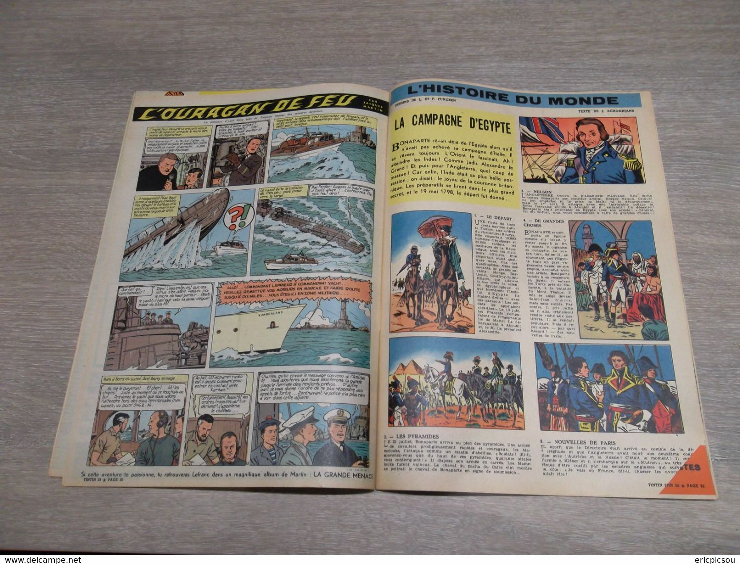 Tintin ( Magazine L'hebdomadaire ) 1960 N°23 ( 48 Pages )