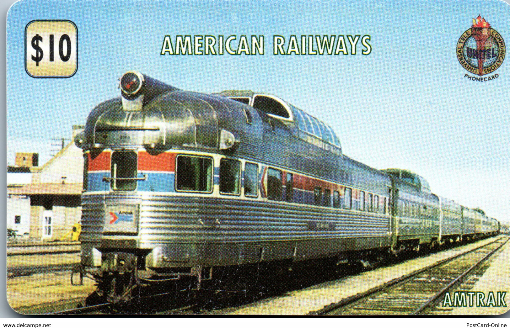 20343 - Großbritannien - Unitel , American Railways , Amtrak - BT Global Cards (Prepaid)