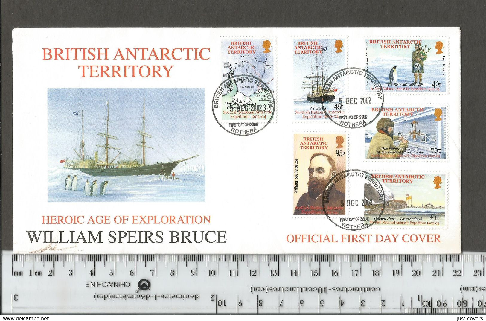 Antarctica > British Antarctic Territory (BAT) > FDC Scott #316 - 321. Set Of 6...............(Box9) - FDC