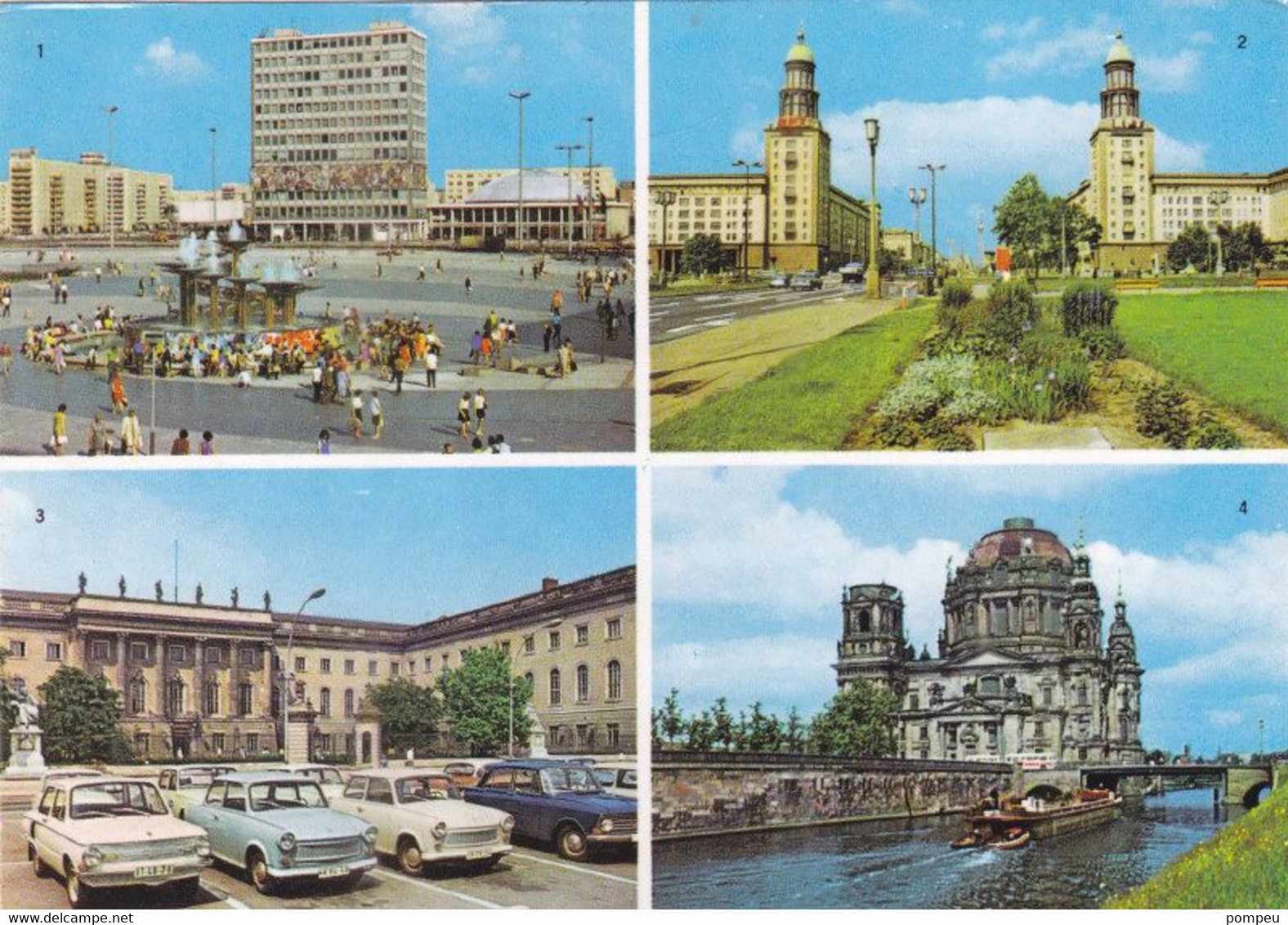 QQ - Lote 10 Cartes - Germany - BERLIN - multiview  (neuf)