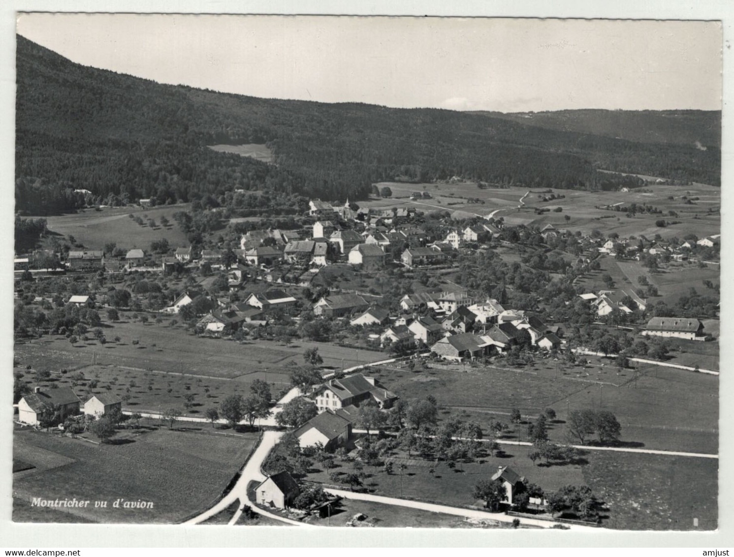 Suisse // Schweiz // Vaud // Montricher, Vue Aérienne - Montricher