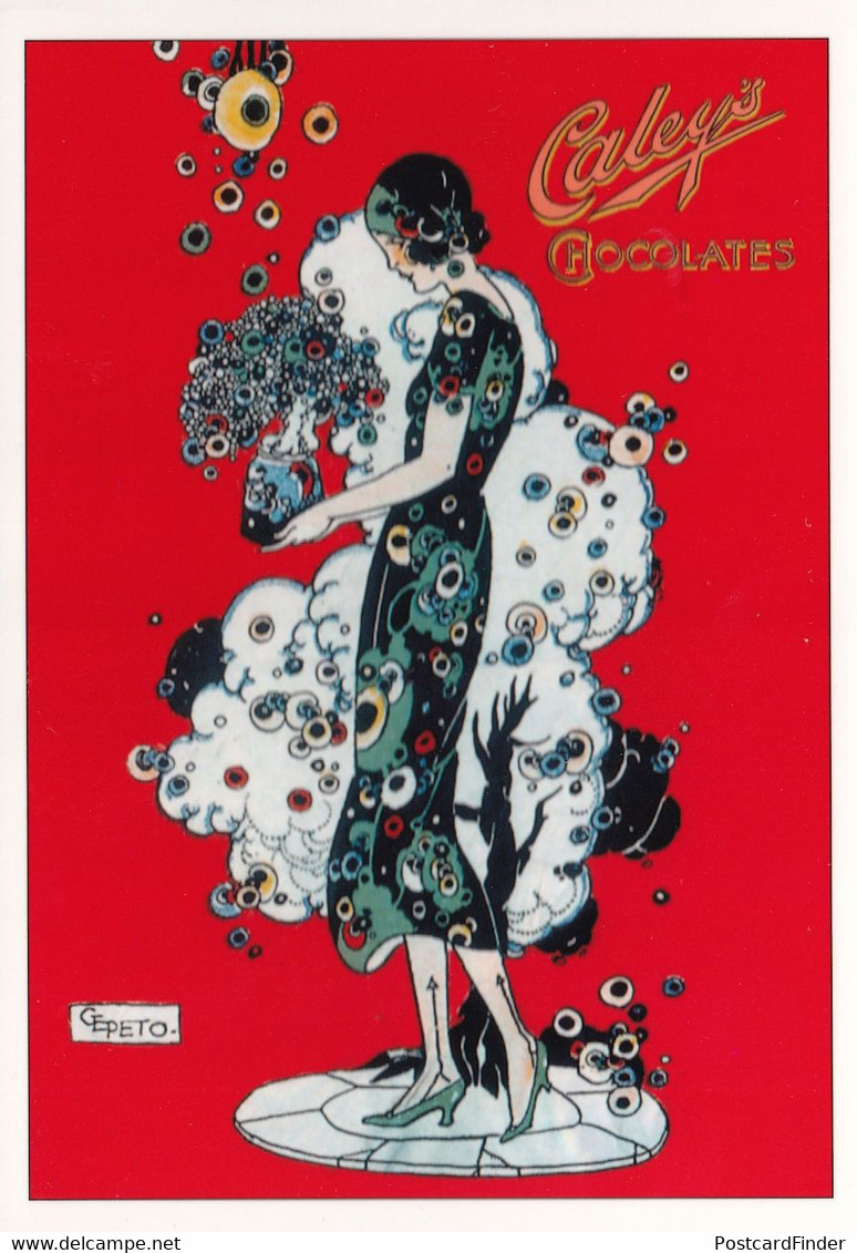 Caley's Chocolates Advertising Poster Rare Postcard - Publicité