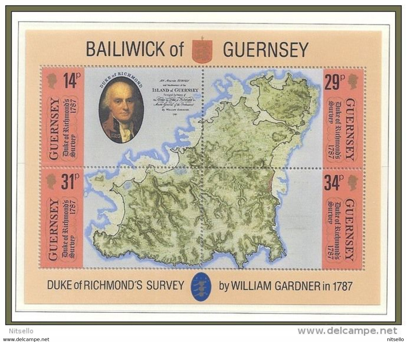 LOTE 2221  /// (C075) GUERNESEY 1987 -- BLOCK 4 Mi 385-388 **MNH  ¡¡¡ OFERTA - LIQUIDATION - JE LIQUIDE !!! - Guernsey