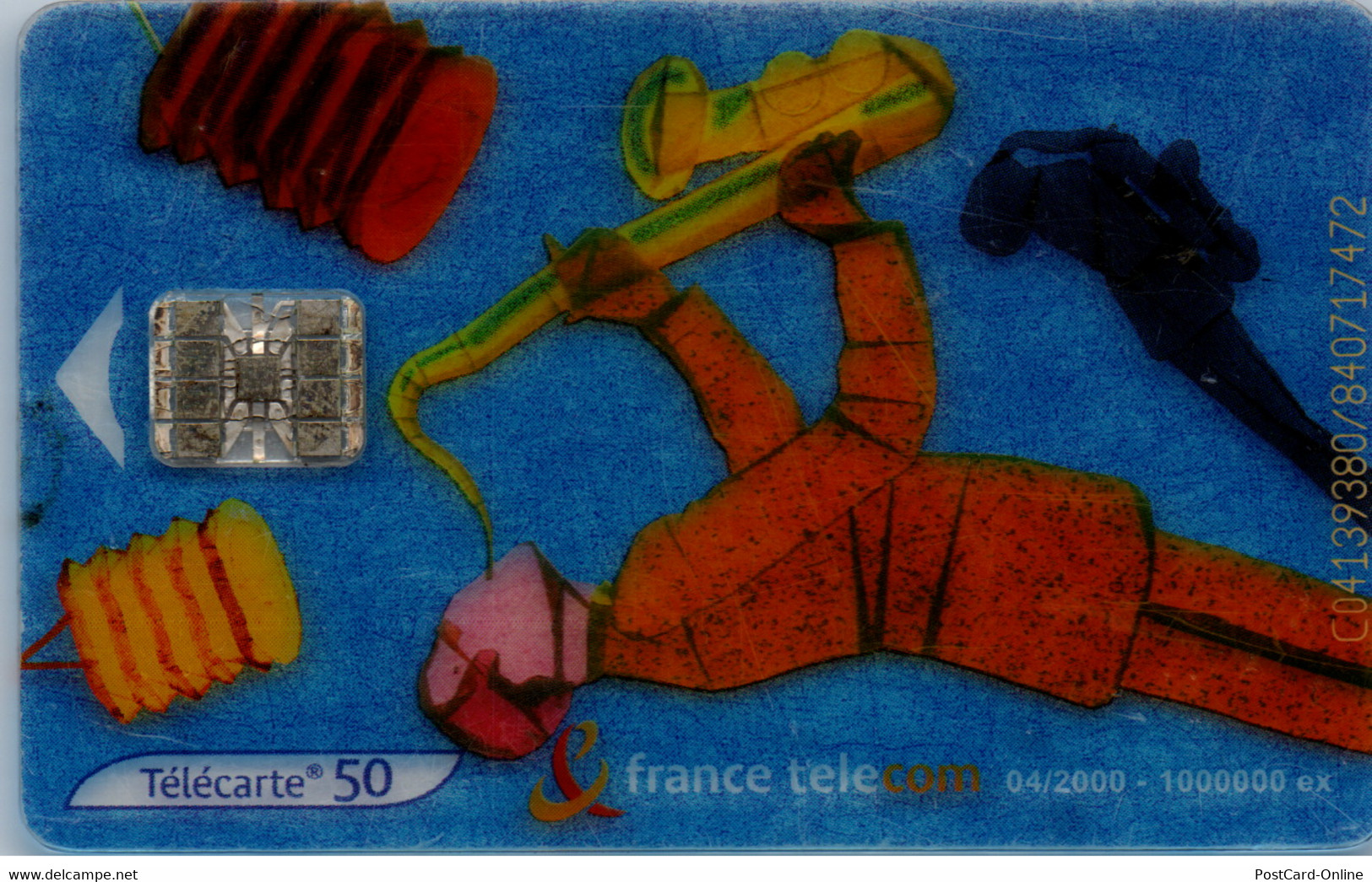 21100 - Frankreich - France Telecom , Telecarte - Hologrammkarten