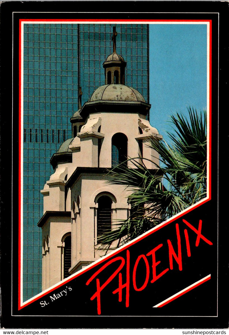 Arizona Phoenix St Mary's Roman Catholic Chruch 1987 - Phoenix