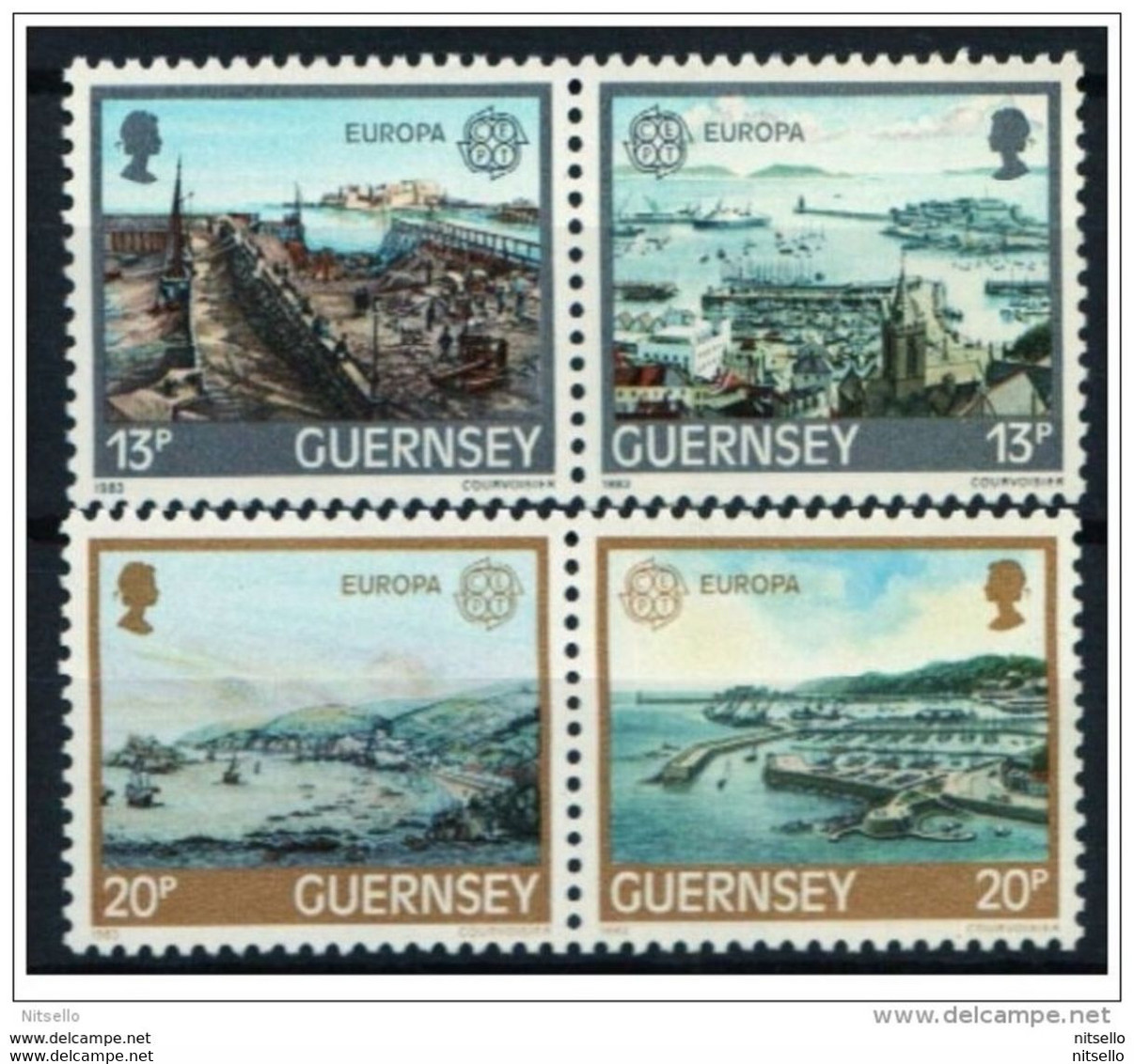 LOTE 2221 /// (C075) GUERNESEY 1983 Yv. 267/270**, Mi. 265/268 Cote Yv. 4,25€  ¡¡¡ OFERTA - LIQUIDATION - JE LIQUIDE !! - Guernesey