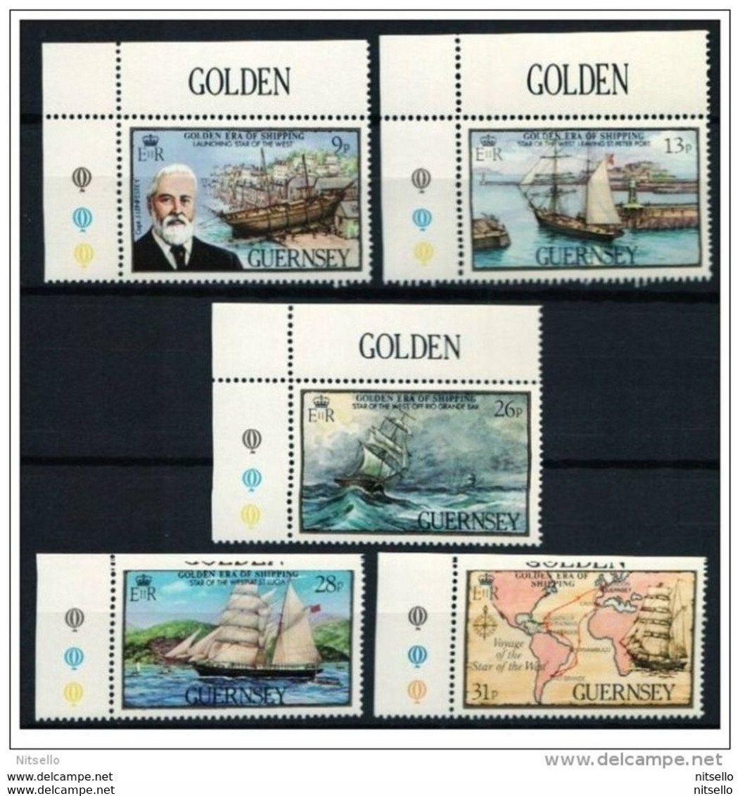 LOTE 2221 ///  (C075) GUERNESEY 1983 Yv. 276/280**, Mi. 274/278 Cote Yv. 5,50€  ¡¡¡ OFERTA - LIQUIDATION - JE LIQUIDE !! - Guernsey