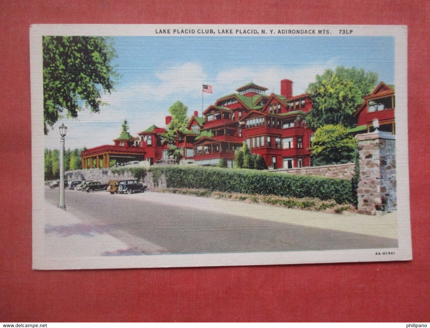 Lake Placid  Club. Adirondack Mountains.    New York   Ref  5281 - Adirondack