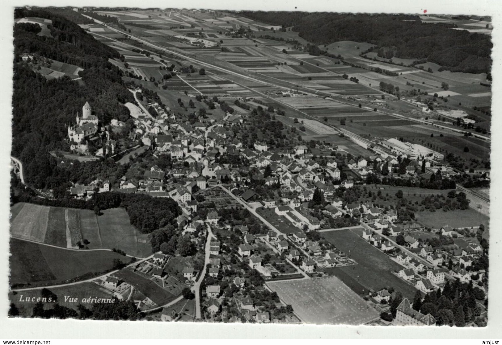 Suisse // Schweiz // Vaud // Lucens, Vue Aérienne - Lucens