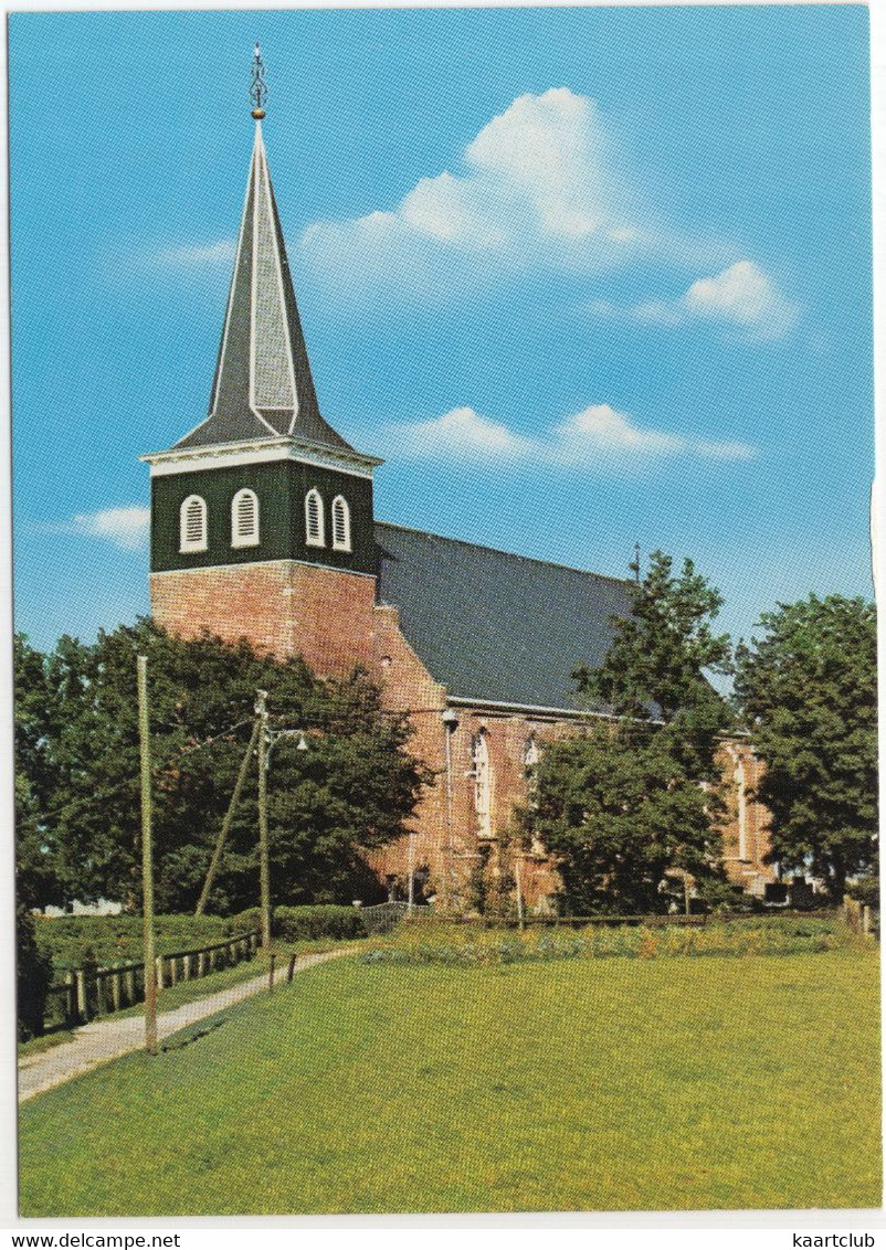 Makkum - Oudste Ned. Herv. Kerk, Bouwjaar 1660 - Gothische Stijl - (Friesland, Nederland / Holland) - Makkum