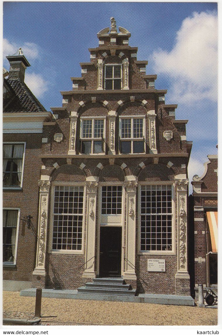 Workum - Jopie Huisman Museum: Gevel, Anno 1663 - (Friesland, Nederland / Holland) - Workum