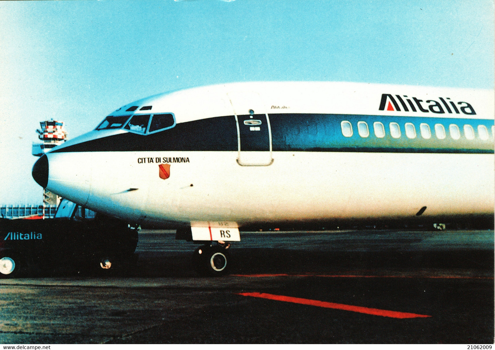 ALITALIA AIR LINES AIRBUS A 319 AEREO AVION AIRCRAFT "CITTA' DI SULMONA" PER OMAGGIARE GLI EMIGRANTI D'ABRUZZO - NEW - 1946-....: Era Moderna