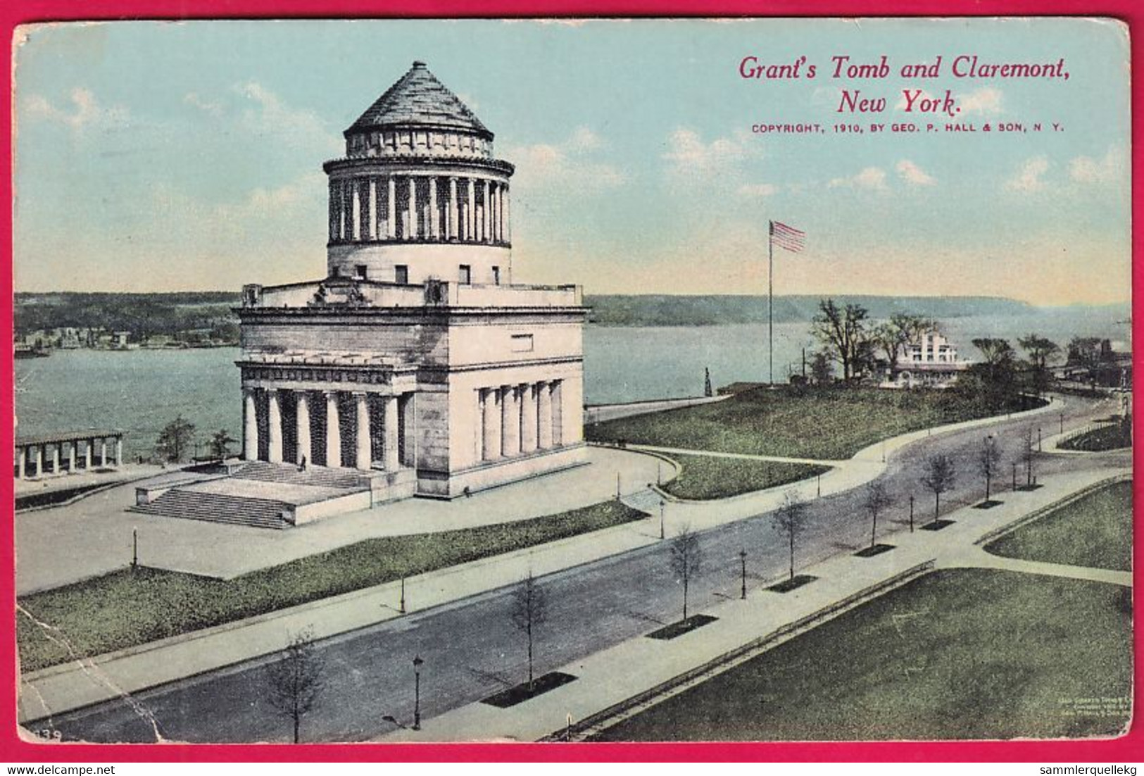 AK: Grant's Tomb And Claremont, New York, Gelaufen MAR 5. 1913 (Nr. 201) - Grand Central Terminal