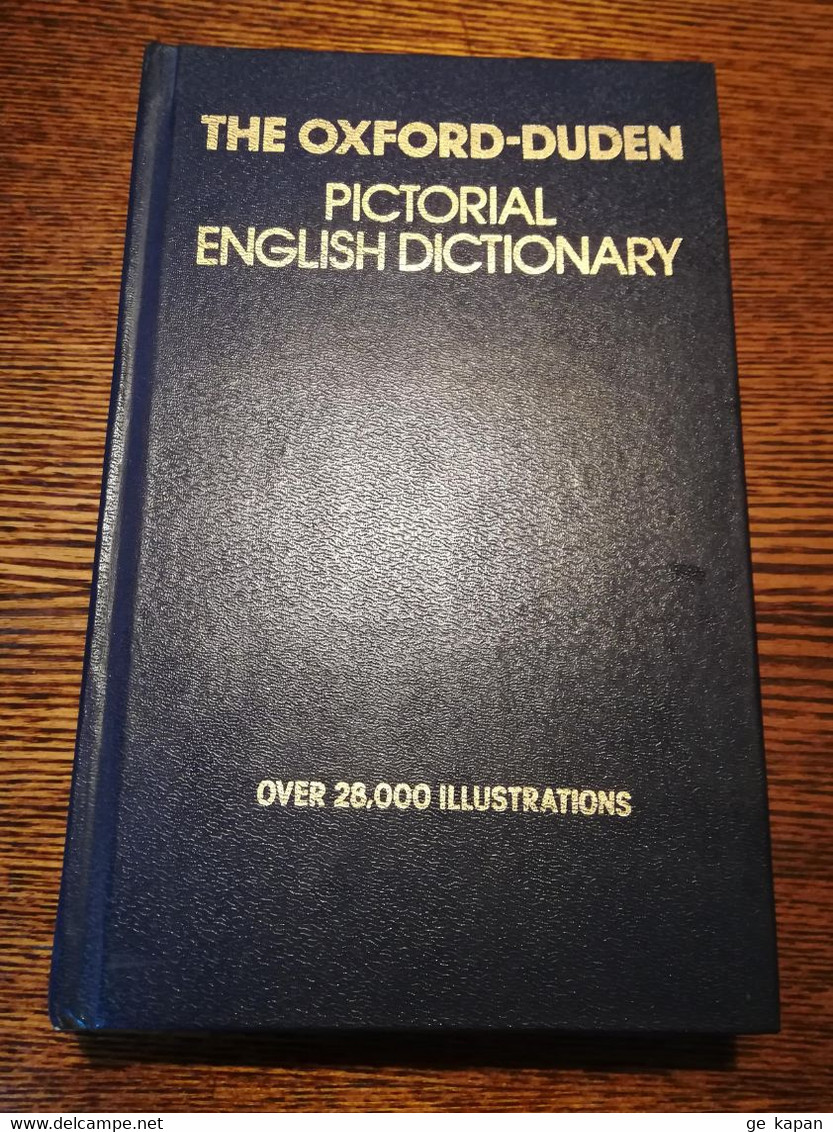 1987 The Oxford-Duden Pictorial English Dictionary - Dictionnaires, Thésaurus