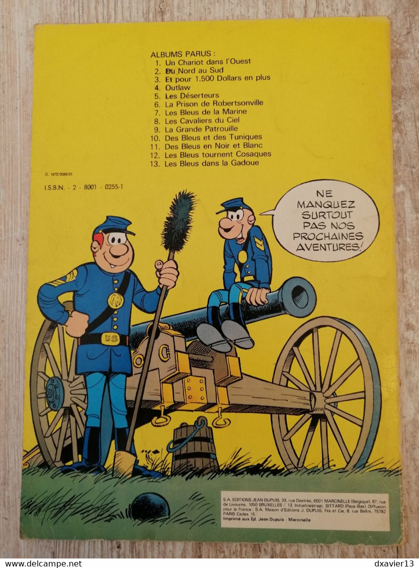 Bande Dessinée - Les Tuniques Bleues 1 - Un Chariot Dans L'Ouest (1977) - Tuniques Bleues, Les
