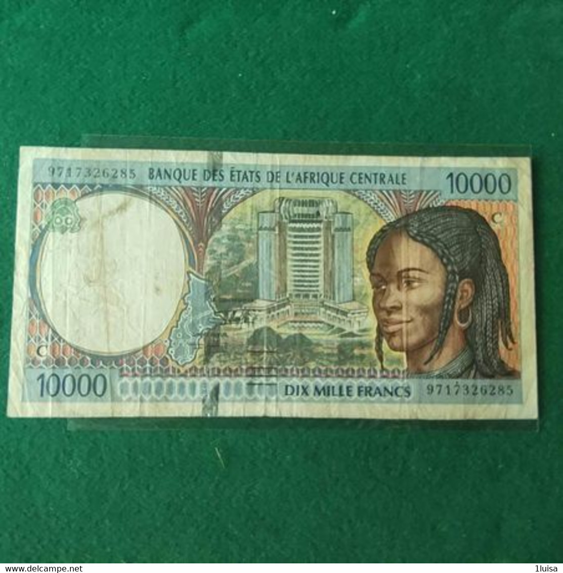 AFRIQUE CENTRALE 10000 FRANCS 1993-2000 - États D'Afrique Centrale