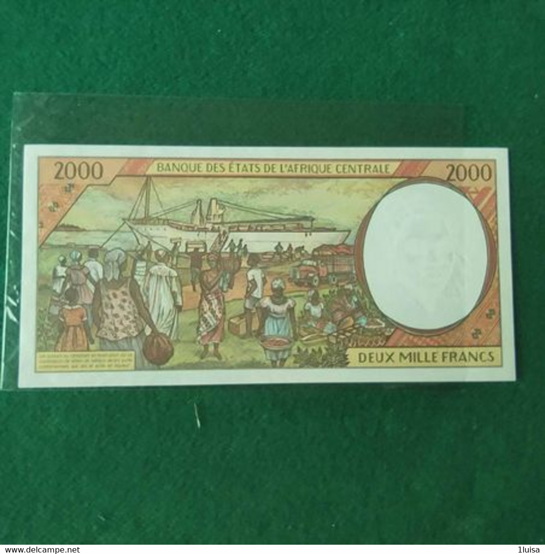 AFRIQUE CENTRALE  2000 FRANCS  2000 - Estados Centroafricanos