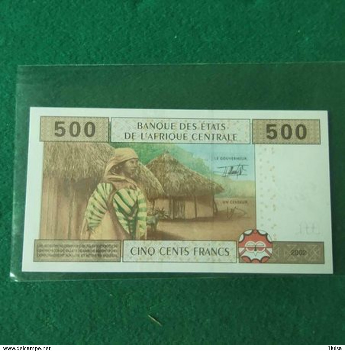 AFRIQUE CENTRALE  500 FRANCS  2002 - Centraal-Afrikaanse Staten