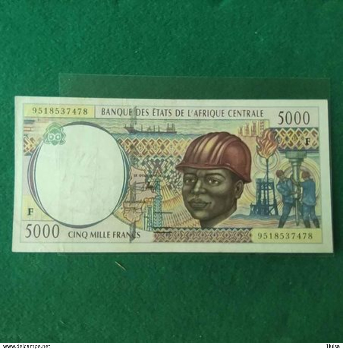 AFRIQUE CENTRALE  5000 FRANCS  2000 - Stati Centrafricani