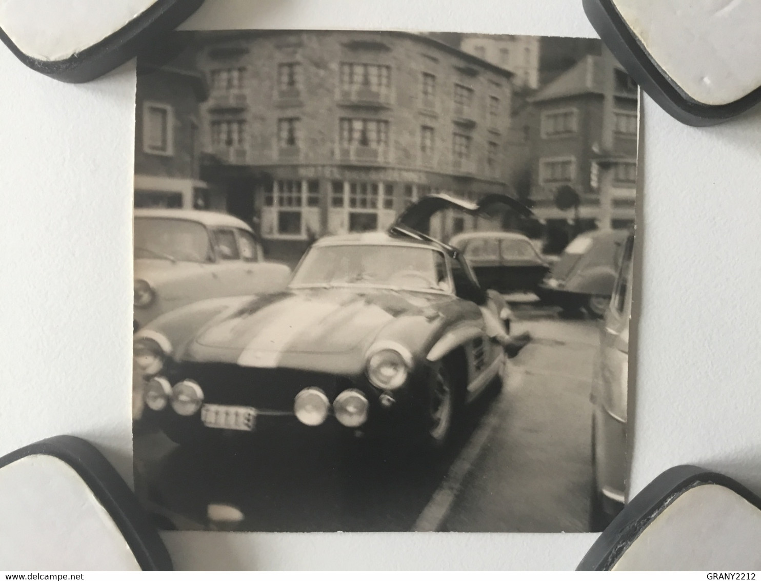 PHOTO ORIGINALE  AUTOMOBILE ANNÉE 1960/1970  (8x8cm) - Auto's