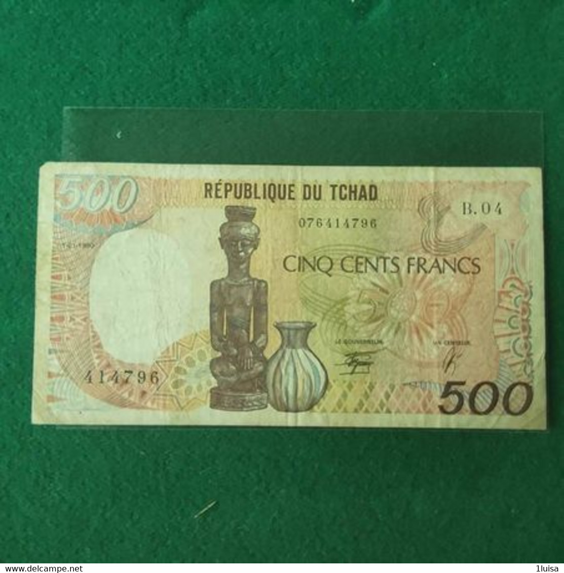 CIAD 500 FRANCS 1990 - Tchad