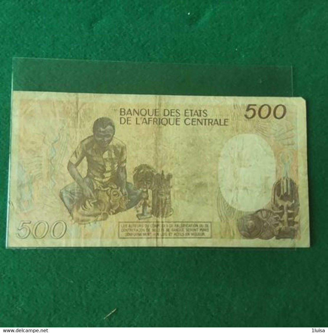 CIAD 500 FRANCS 1990 - Tchad