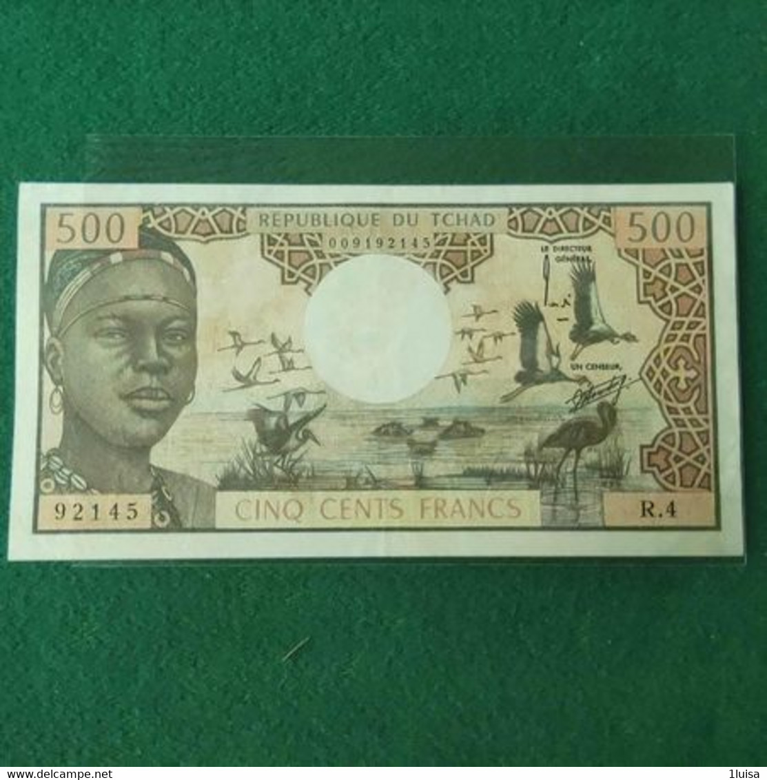 CIAD 500 FRANCS 1974 - Tchad