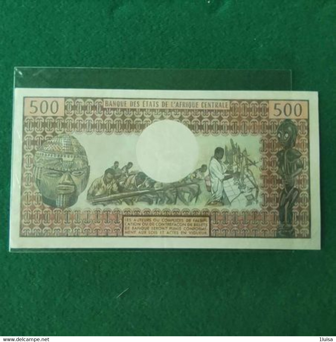 CIAD 500 FRANCS 1974 - Chad