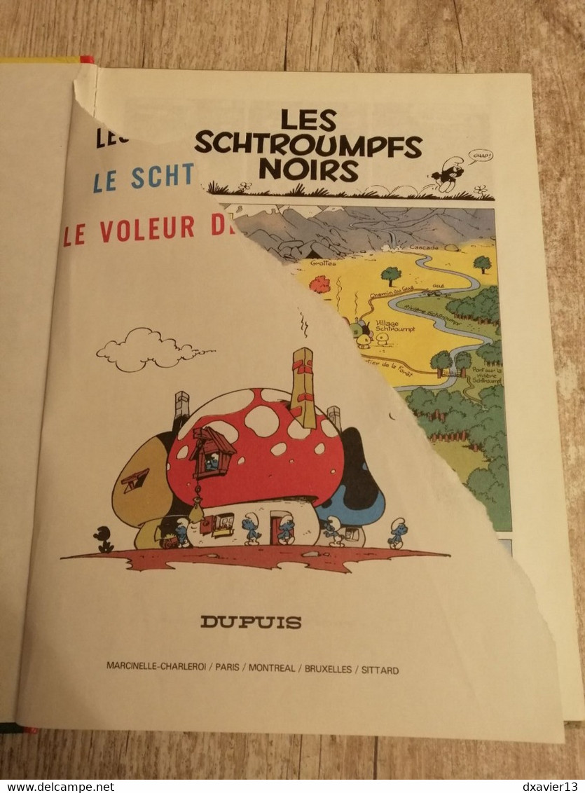 Bande Dessinée - Les Schtroumpfs 1 - Les Schtroumpfs Noirs (1985) - Schtroumpfs, Les - Los Pitufos