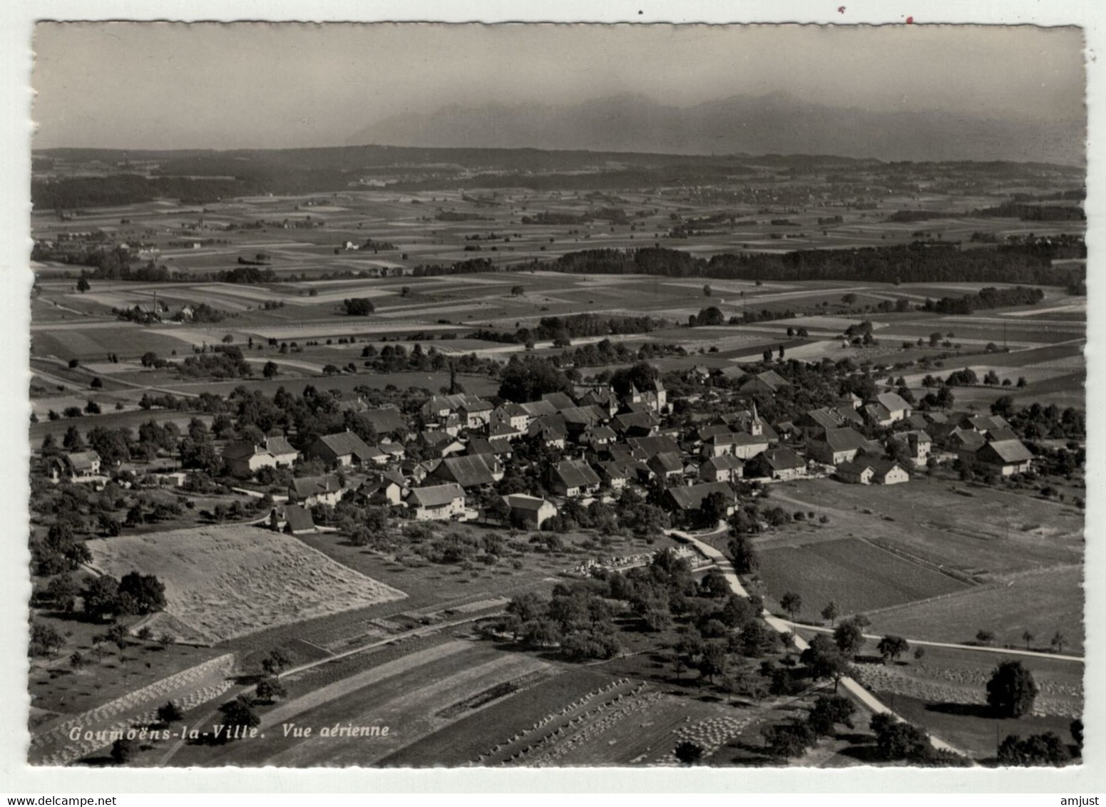 Suisse // Schweiz // Vaud // Goumoëns-la-Ville, Vue Aérienne - Goumoëns