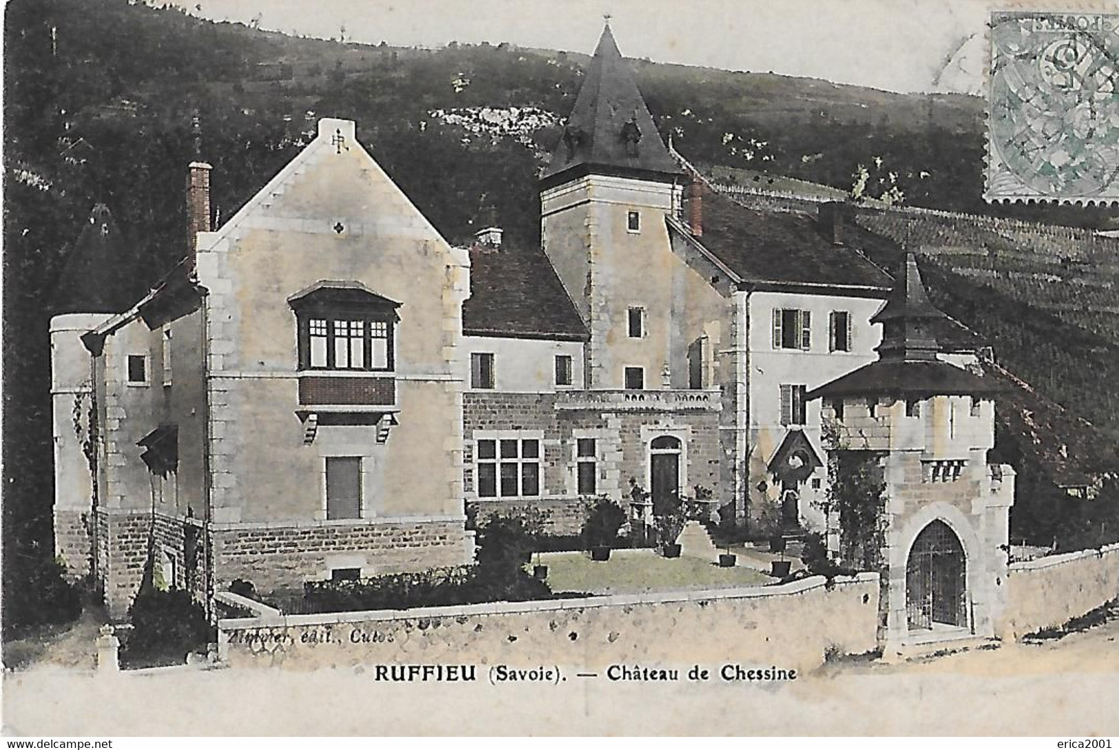 Ruffieux. Le Chateau De Chessine. . - Ruffieux
