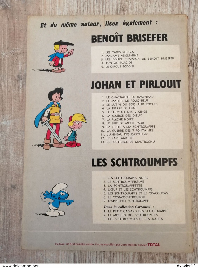 Bande Dessinée - Les Schtroumpfs 2 - Le Cosmoschtroumpf (1972) - Schtroumpfs, Les - Los Pitufos