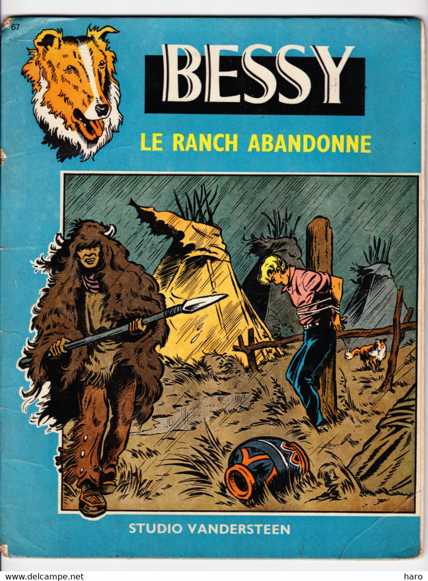 BD - BESSY N° 67 - " Le Ranch Abandonné"  - Bicolore: Bleu / Brun (BSF) - Bessy