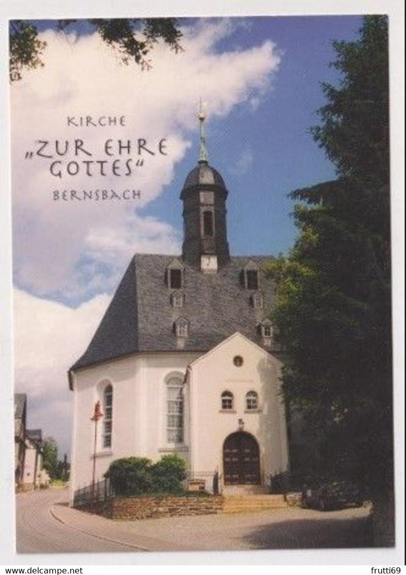 AK 011307 GERMANY - Bernsbach - Kirche Zur Ehre Gottes - Bernsbach