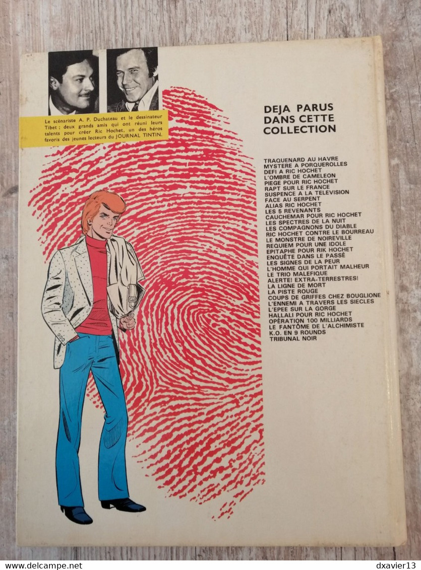 Bande Dessinée - Ric Hochet 5 - Piège Pour Ric Hochet (1982) - Ric Hochet