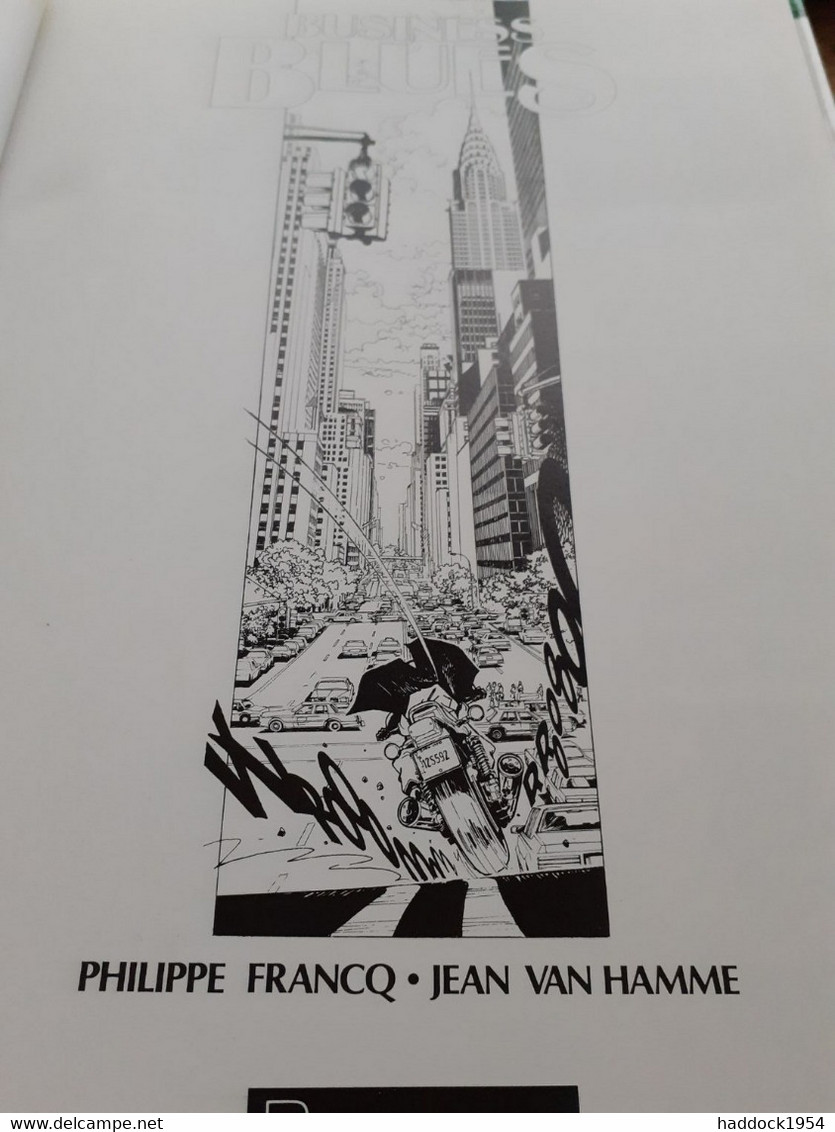 Business Blues Largo Winch PHILIPPE FRANCQ JEAN VAN HAMME Dupuis 1993 - Largo Winch