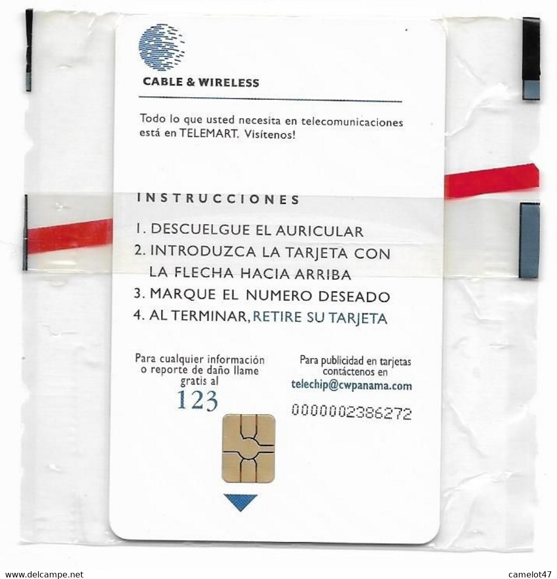 Panamá, Cable & Wireless Chip Phonecard, No Value, Mint Condition, # Panaman-7 - Panamá