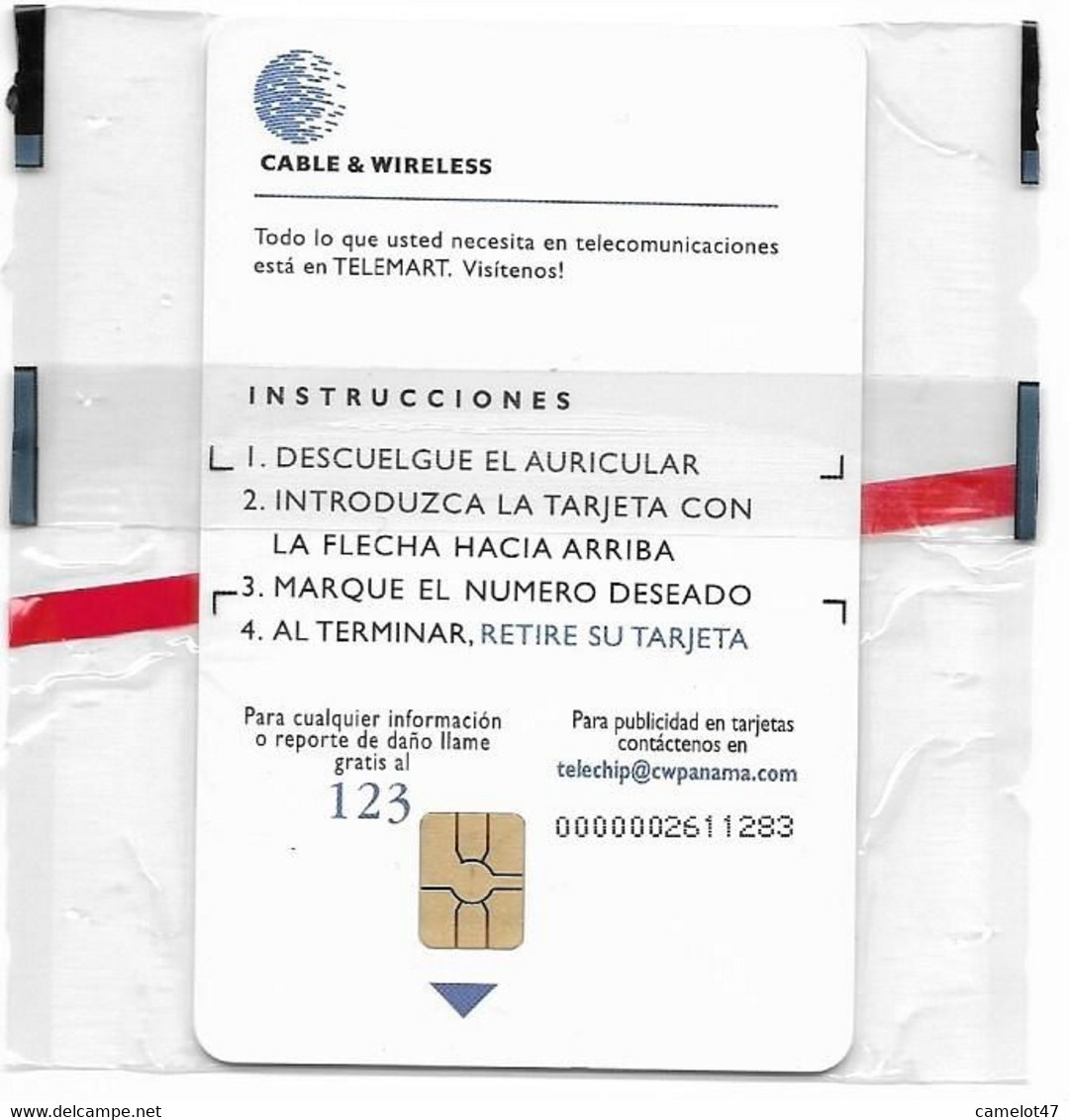 Panamá, Cable & Wireless Chip Phonecard, No Value, Mint Condition, # Panaman-5 - Panamá