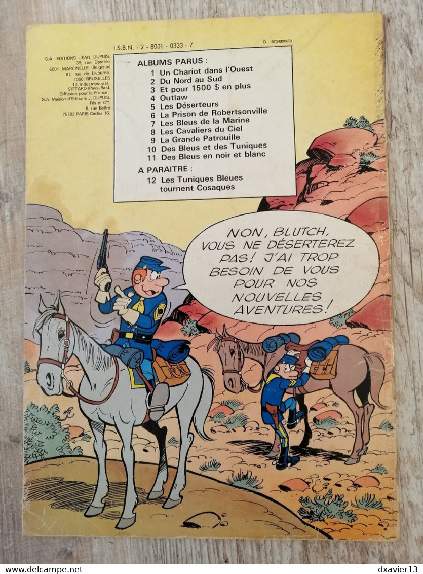 Bande Dessinée - Les Tuniques Bleues 4 - Outlaw (1977) - Tuniques Bleues, Les