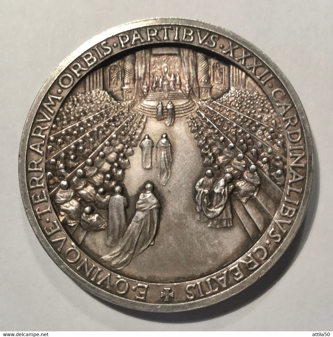 Vaticano- Papa Pio XII - Medaglia D’argento Anno VIII - Gr.32,7 Diametro Mm.44 - SPL - Royal / Of Nobility