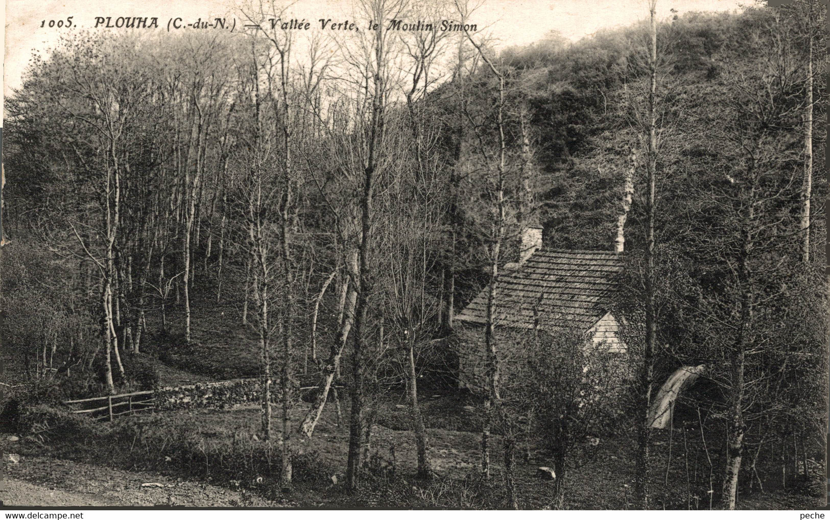 N°88334 -cpa Plouha -vallée Verte, Le Moulin Simon- - Moulins à Eau