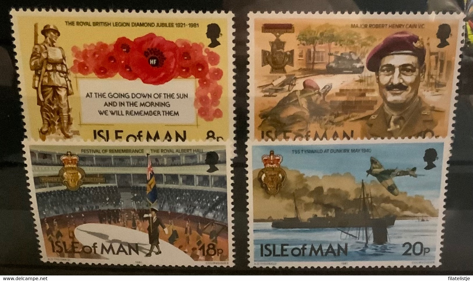 Ilse Of Man Zegel Nrs 196 - 199    MNH*** - Man (Ile De)