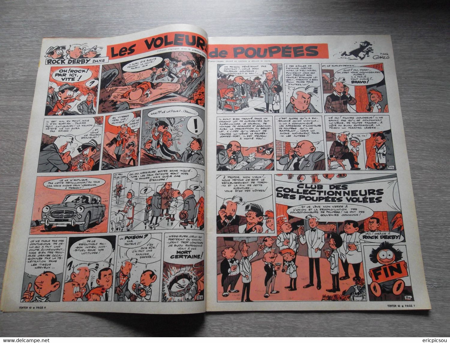 Tintin ( Magazine L'hebdomadaire ) 1960 N°40 ( 48 Pages ) - Tintin