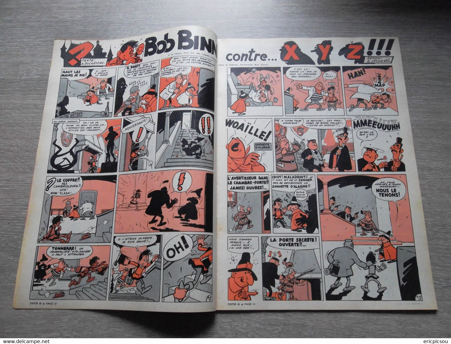 Tintin ( Magazine L'hebdomadaire ) 1960 N°40 ( 48 Pages ) - Tintin