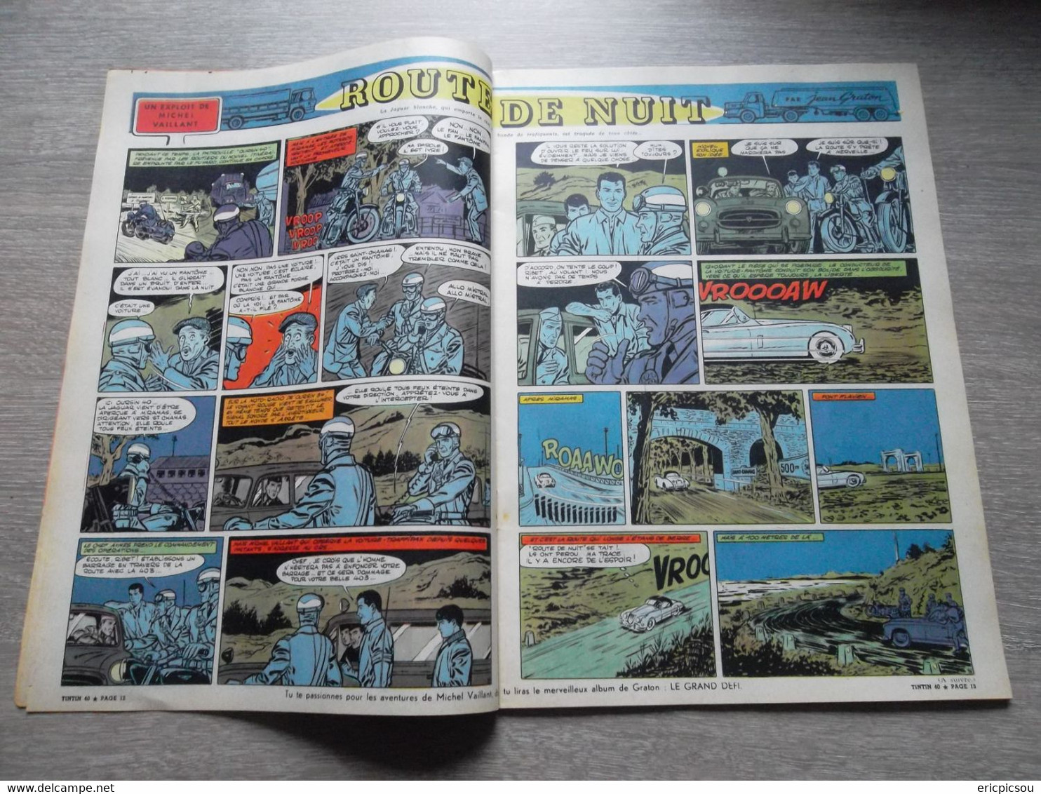 Tintin ( Magazine L'hebdomadaire ) 1960 N°40 ( 48 Pages ) - Tintin